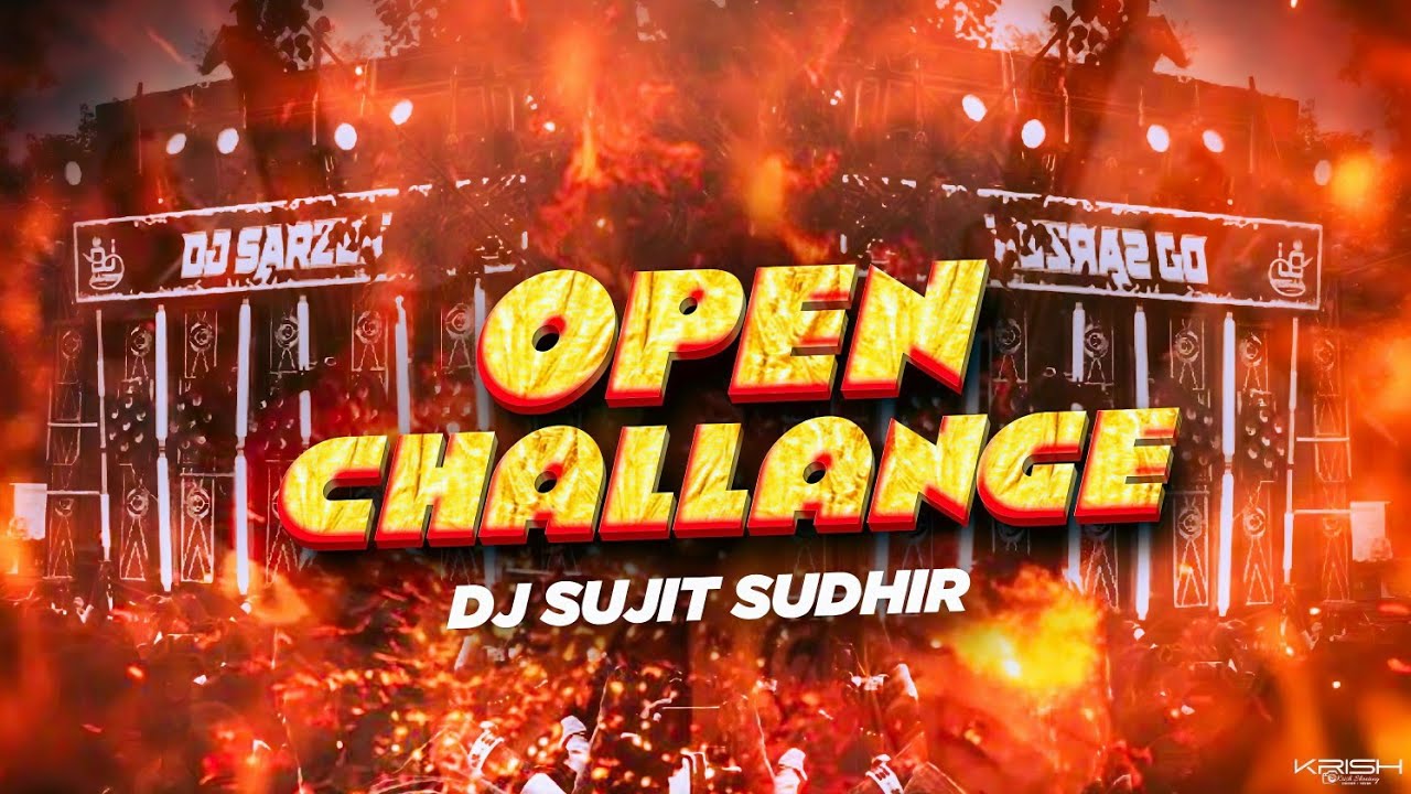 Open Challenge X Jai Bholenath | Edm Drop Trance | Road Show Competition Mix |#djsujitsudhirhajipur