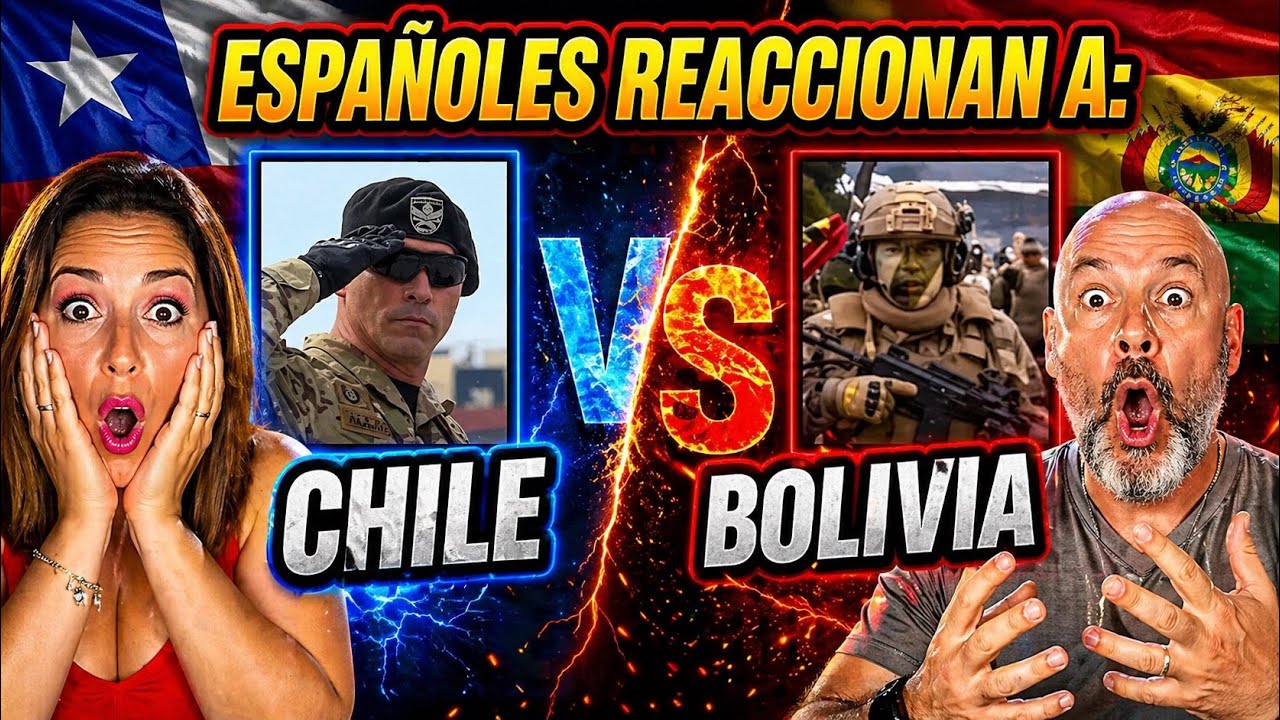 👉EX-MILITAR ESPAÑOL y mujer reaccionan a PARADA MILITAR CHILE VS BOLIVIA.