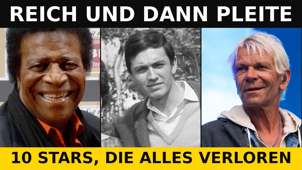 Reich und dann pleite: 10 deutsche Stars, die alles verloren