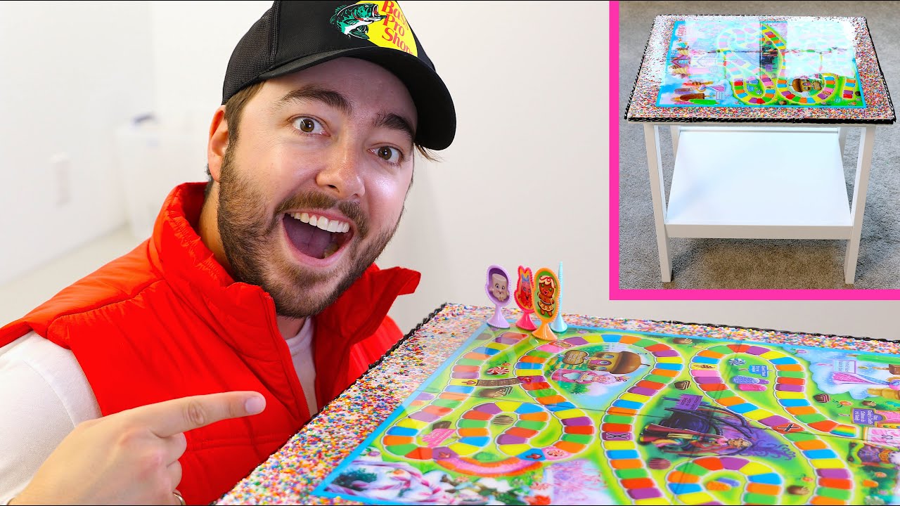 How To Resin A Board Game Table