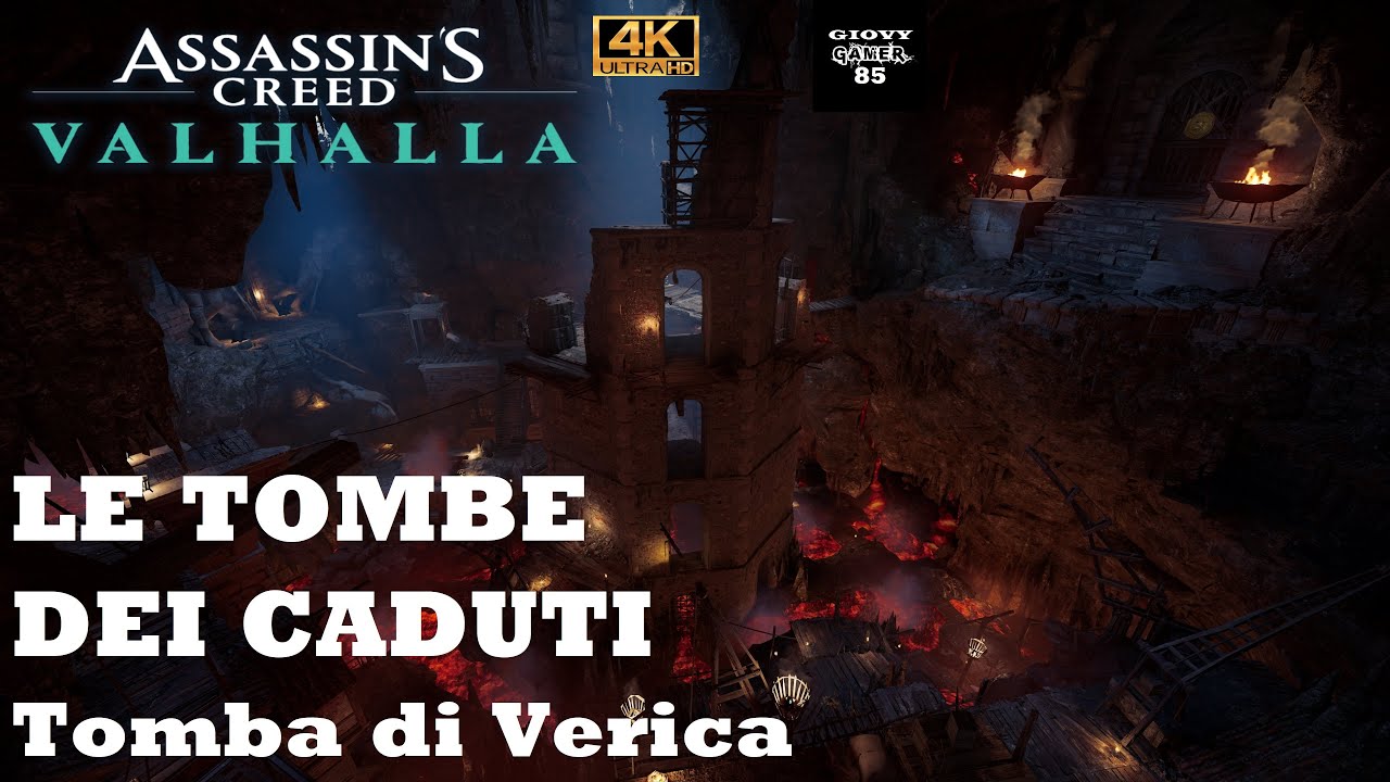 ASSASSIN'S CREED VALHALLA - LE TOMBE DEI CADUTI - Tomba di Verica - Hamtunscire -Mappe -GAMEPLAY ITA