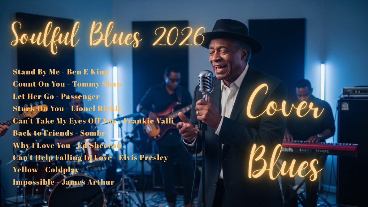 Relaxing Whiskey Blues Cover | Smooth Slow Blues | Stand By Me, Count On Me, Let Her Go, Impossible