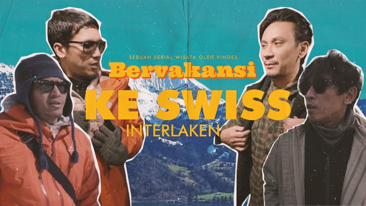 BERVAKANSI SWISS!! VINCENT KASIH SURPRISE DESTA ULTAH DI ATAS ES!! GUNUNG EIGER KEREN! VERVELEN!!
