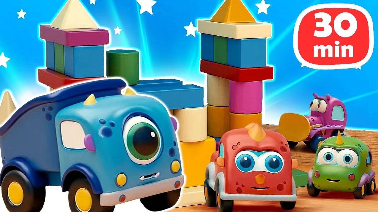 🚗🔧 Mega-Transformation mit den Mocas Autos! Sie bauen ein Spielzeug-Schloss & eine Rennstrecke! 🏰🏁