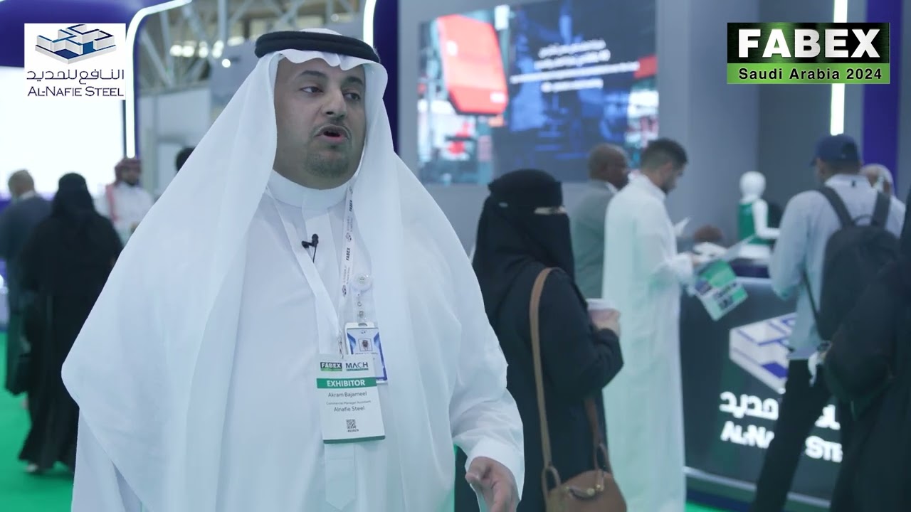 Exclusive Interview with Akram Bajameel | Al Nafie Steel at FABEX Saudia