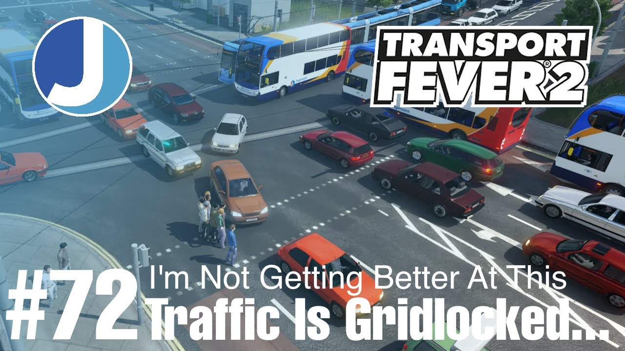 We're Not Dealing With Traffic Well... | Transport Fever 2 | Race To The North | Episode 72