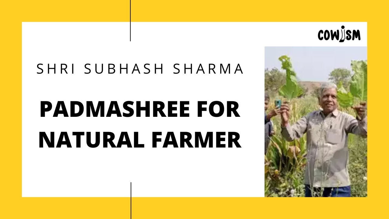 Padmashree for Natural Farmer from Suicide Capital of India