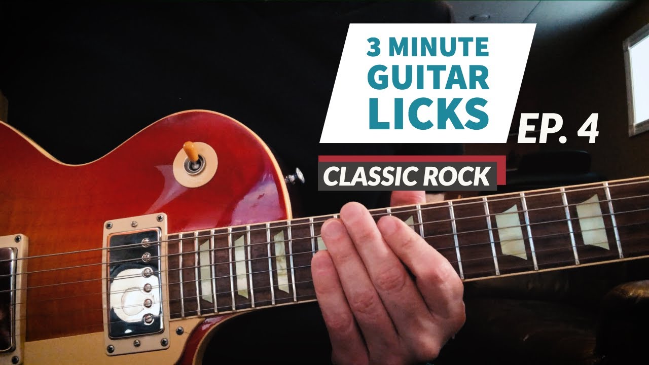 3 Minute Guitar Licks | Ep. 4 | Clint Curtis | Classic Rock