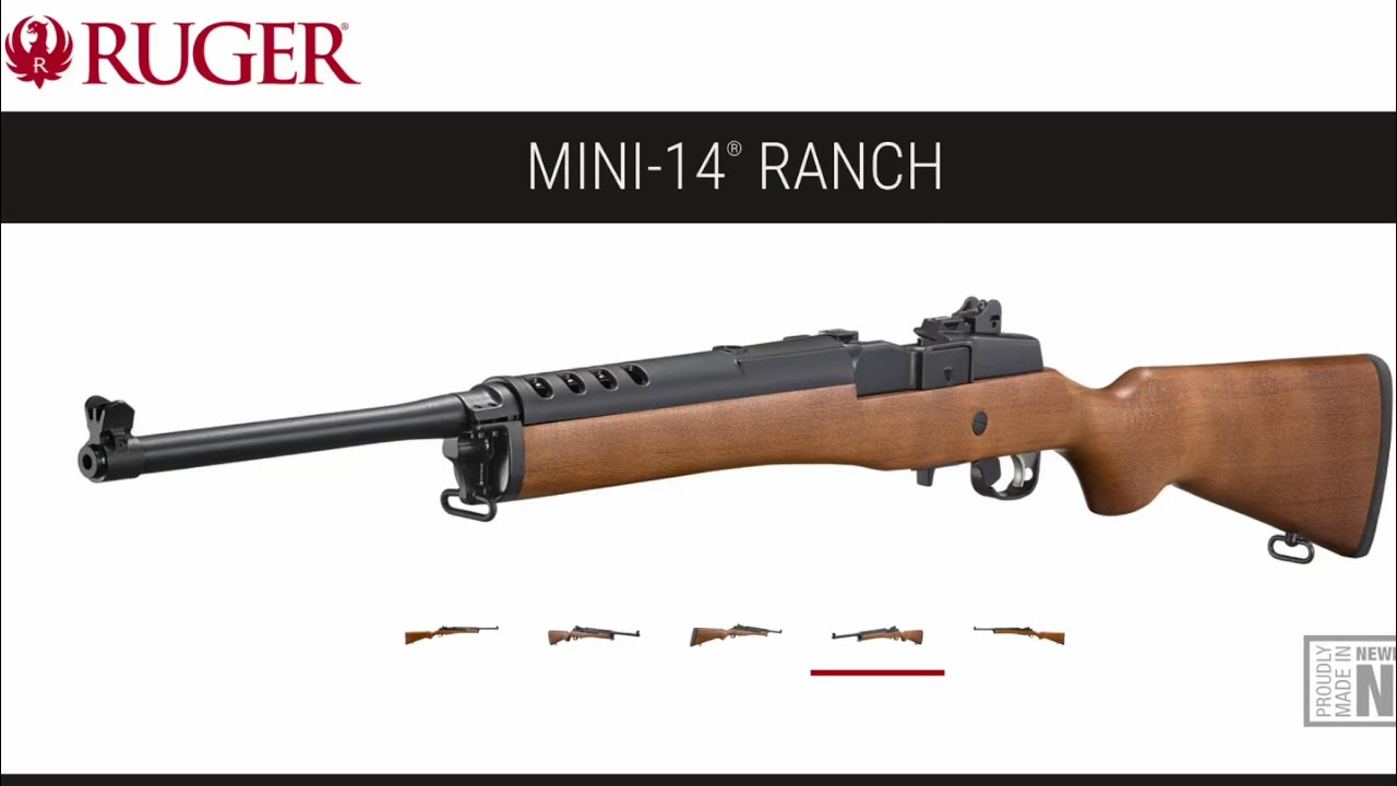 RUGER MINI-14 RANCH: обзор и стрельба