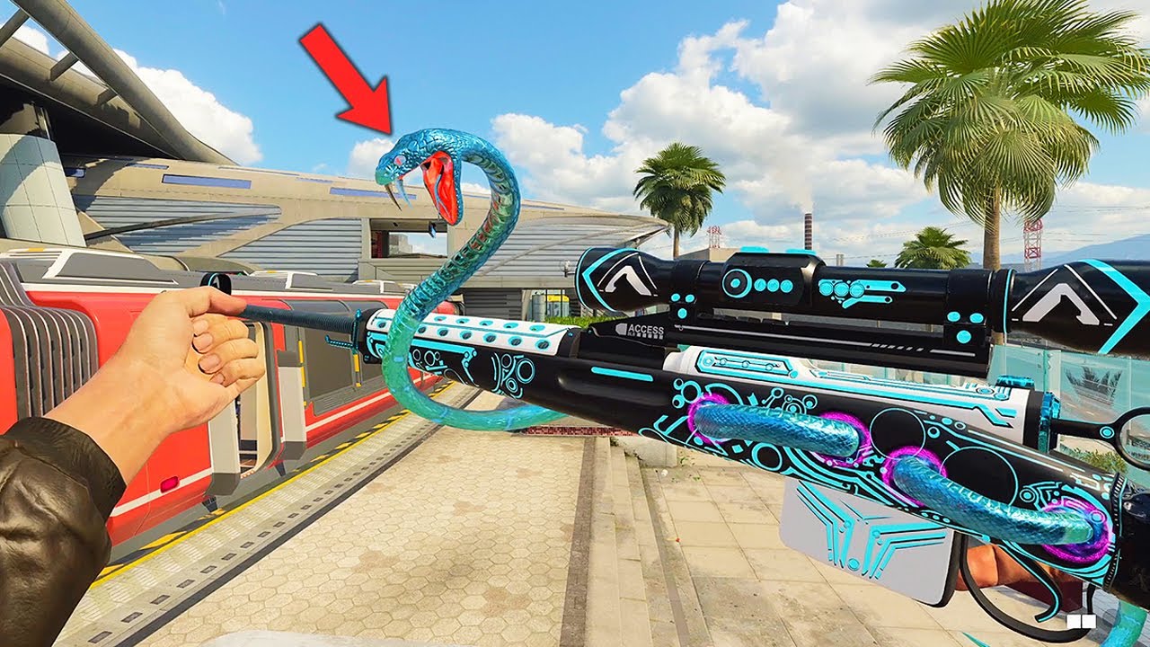 THEY ADDED A VENOMOUS SNAKE SNIPER 😲