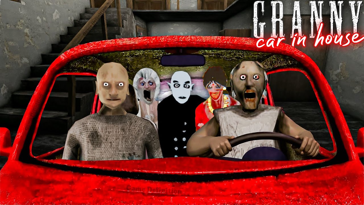 CAR ESCAPE FROM GRANNY'S HOUSE CHAPTER 1 | granny wala game definition | granny grandpa game video