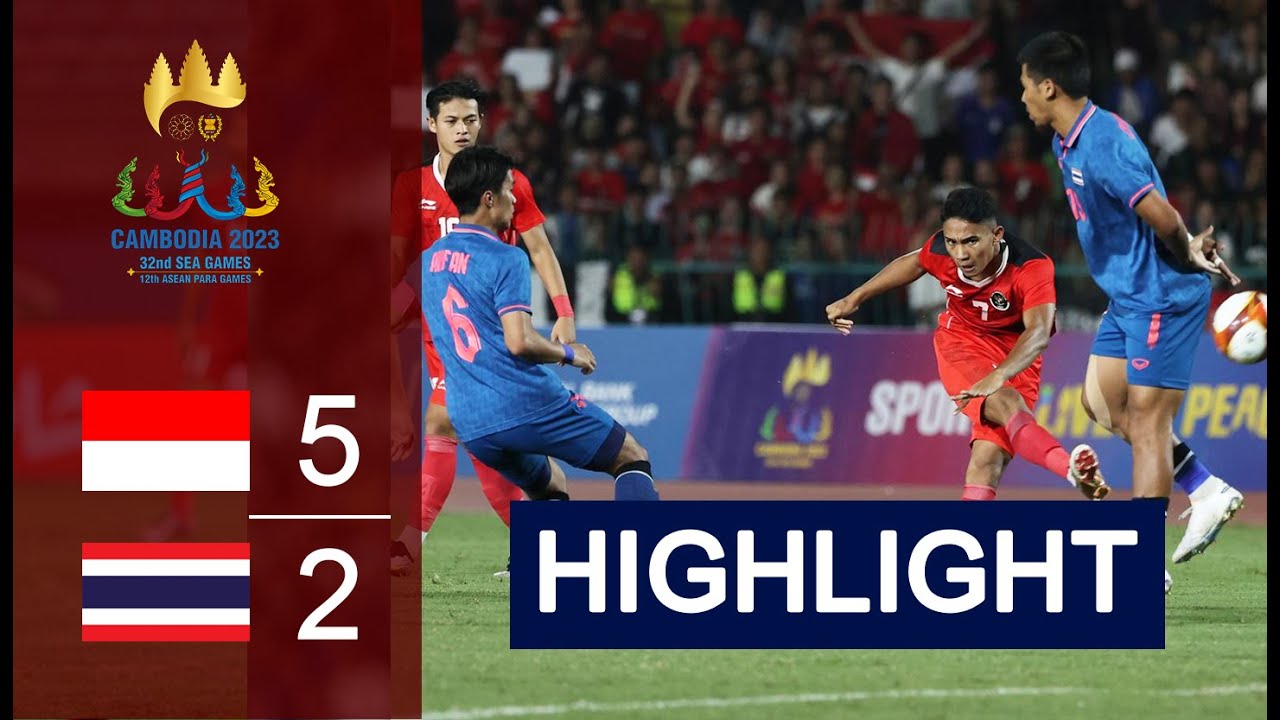Indonesia vs Thailand | U-22 | Final Sea Games 2023 | All Goals & Highlights