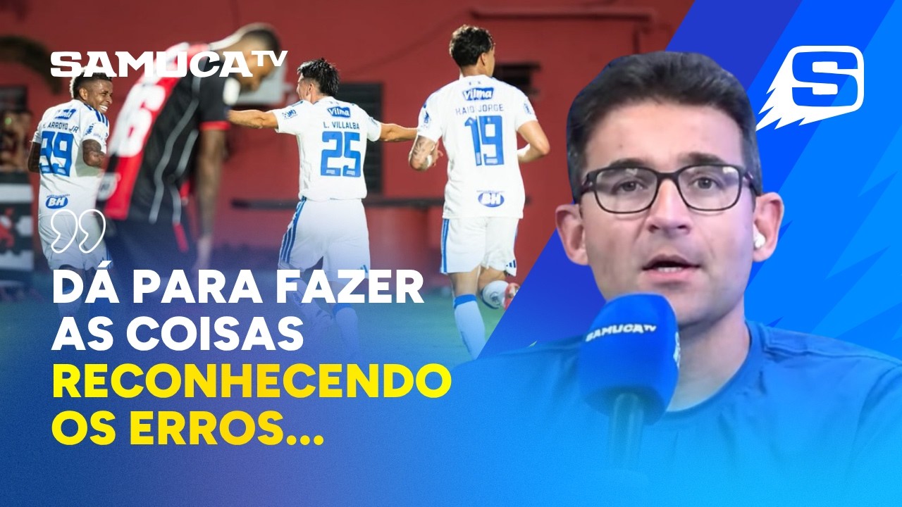 A AN&Aacute;LISE DE SAMUEL VEN&Acirc;NCIO AP&Oacute;S VIT&Oacute;RIA 1x3 CRUZEIRO PELO CAMPEONATO BRASILEIRO