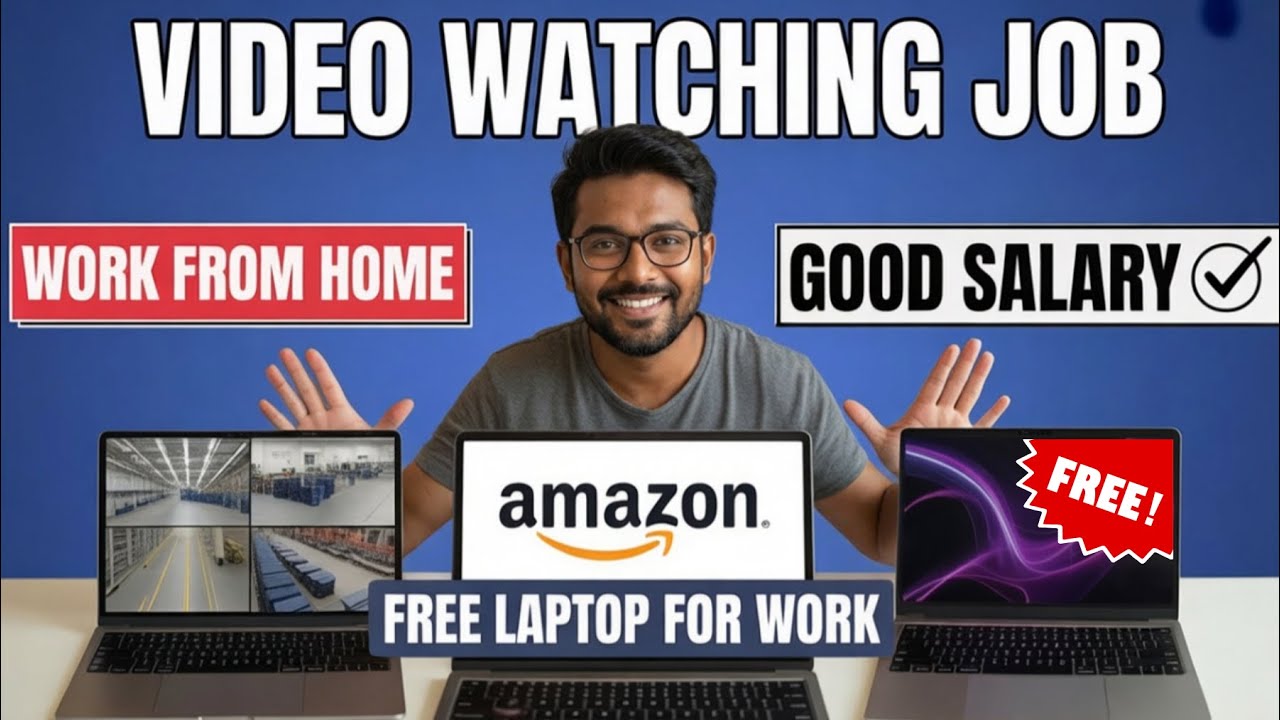 Amazon Hiring Work From Home 2026 | Watch Video Job | Associate ML Data Operations | Any Graduate