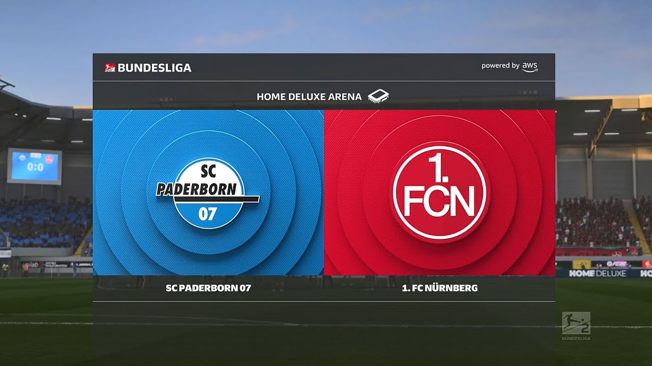 EA Sports FC 26 | SC Paderborn vs Nürnberg - 2. Bundesliga | Gameplay PS5