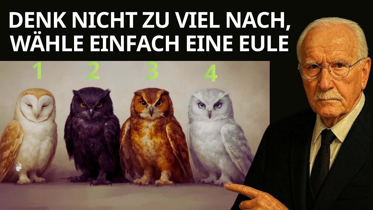 Wähle eine Eule Psychologischer Test enthüllt deinen inneren Weg