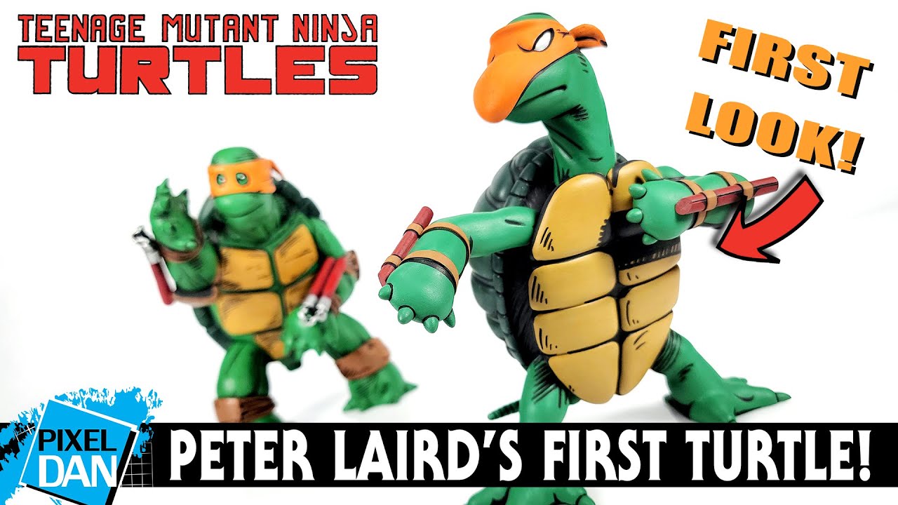 FIRST LOOK! Peter Laird's First Turtle | Official TMNT Action Figure