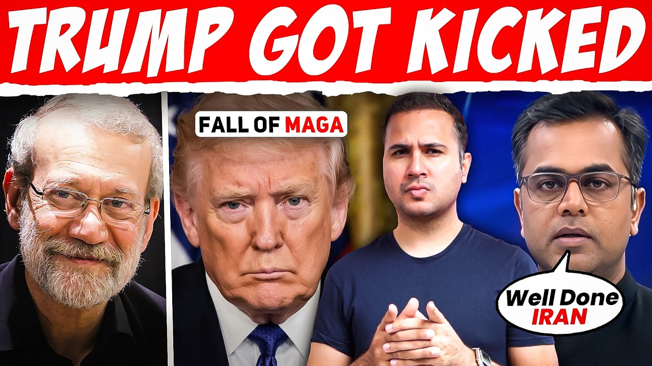 Trump Got Kicked | Larijani Ki**ed | Godi Praised Iran 