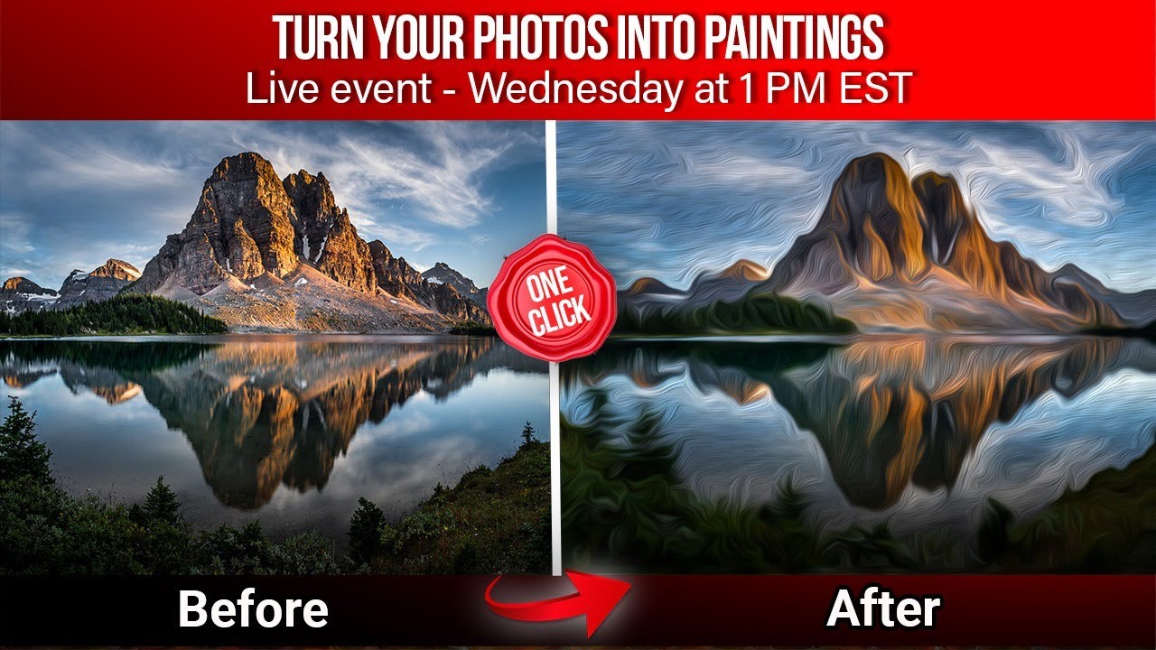 Live Event - Turn Your Photo into a Painting
