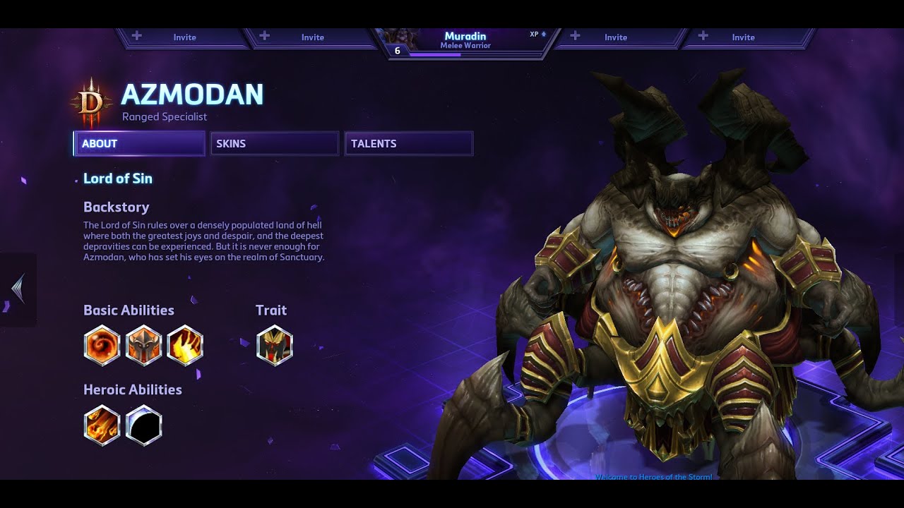 Heroes of the Storm - Azmodan Guide