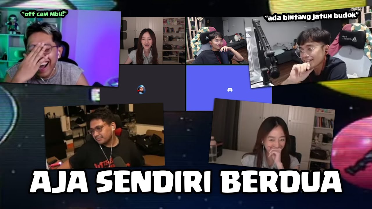 Momen aja sendiri berdua Bang Al dan Bu Dawg, Bang Jambu dan Cendy asik sendiri [ Naplive Clip ]