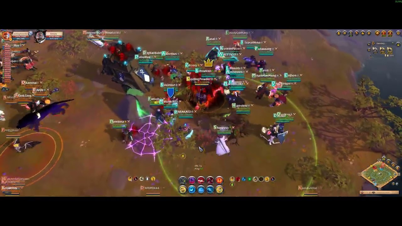 Albion Online | Open world fight vs [CTC] - Lifecurse Staff (2026/02/09)