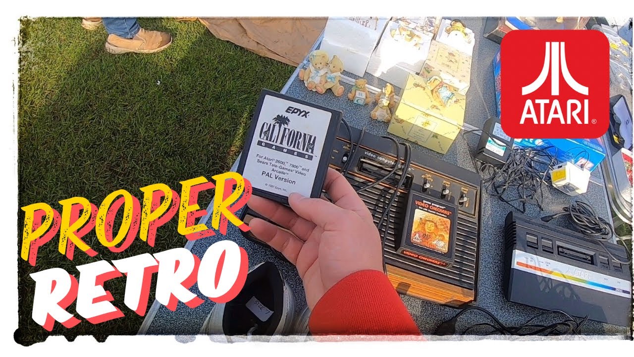 Atari At The Carboot! No.28 #carbootsale #carboot #gaming