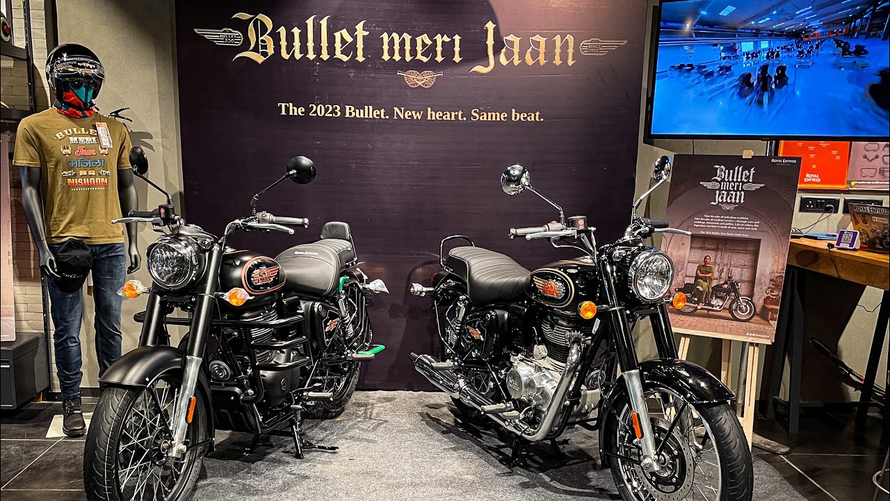 New Bullet 350 Black gold vs Standard Black 🔥Top model vs mid #royalenfield #bullet350