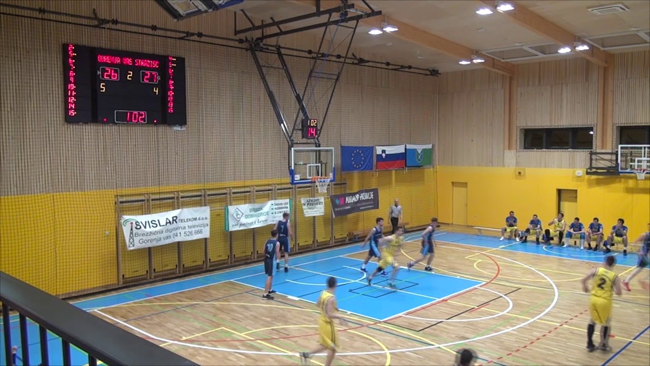 KK Gorenja vas : KK Straži&scaron;če