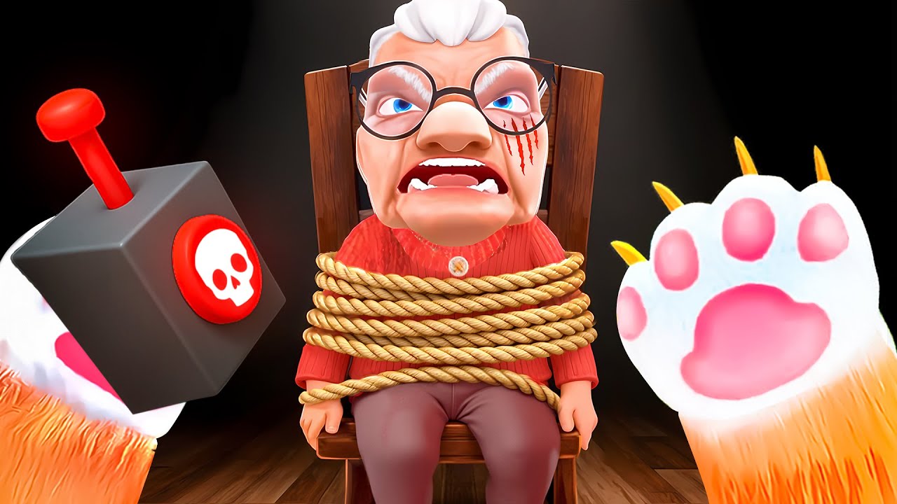 Which Game Lets You TORTURE Granny Better? - I Am Cat VR vs Cat Chaos