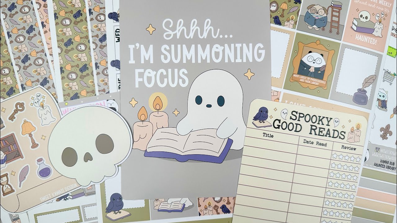Kawaii Subscription Reveal - Haunted Library