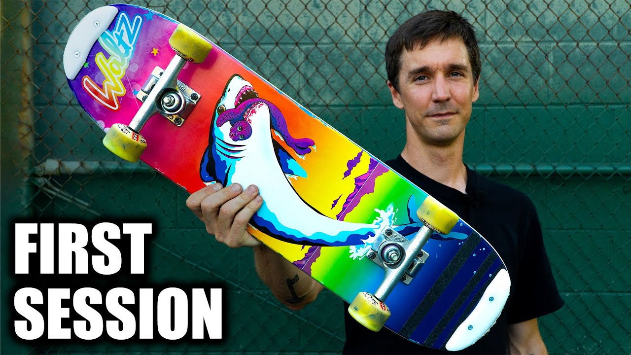 Mike Osterman's First Session on the Best Friends Freestyle Skateboard Deck