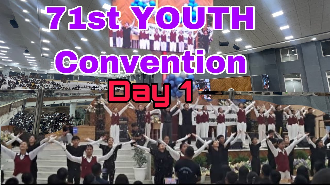 71st Youth Convention || DAY 1 💥||￼ Opening ceremony 💥🫶 ||Mon Town ||Nagaland￼ 