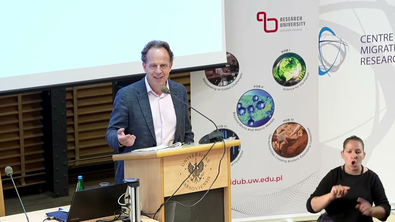 Europe and Mobilities Day 1 keynote speech by professor  Hein de Haas