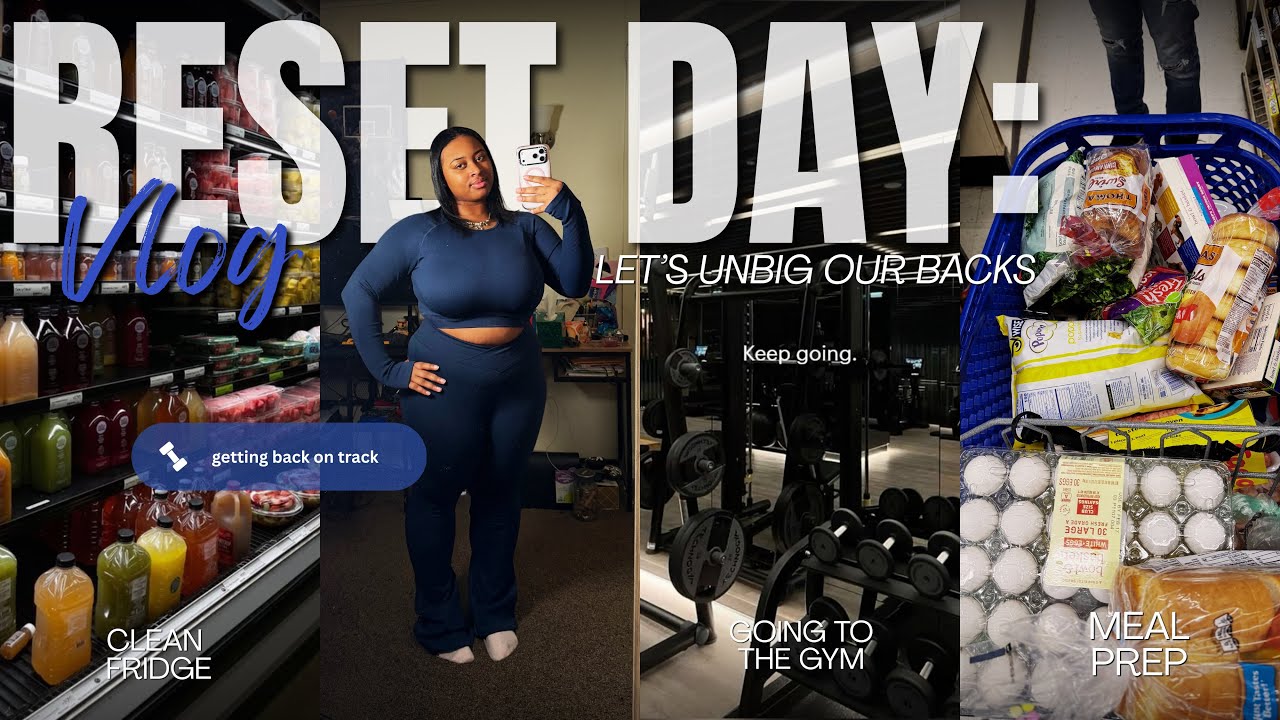 Reset Day: Meal Prep, Cleaning My Fridge (Pray for Me)