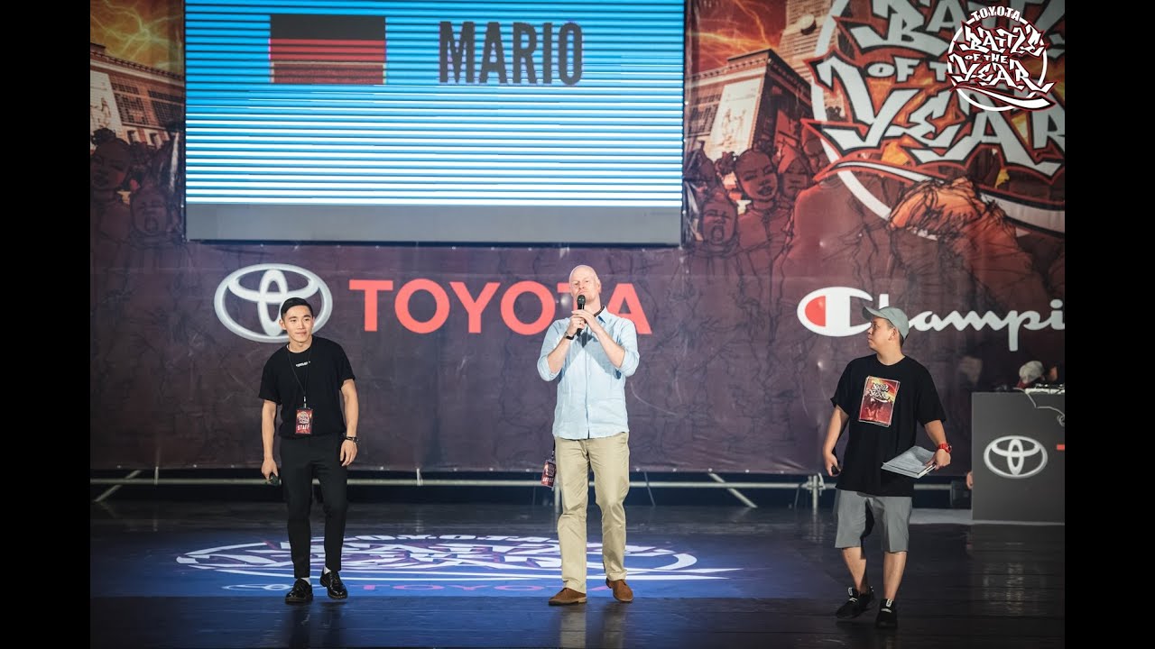 BOTY 官方代表人 Mario 致詞｜TOYOTA BOTY Taiwan 2018 世界霹靂舞爭霸賽臺灣資格賽
