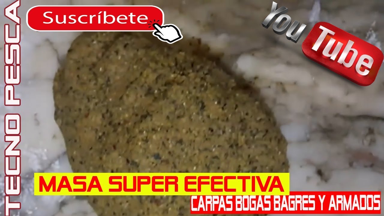 MASA PARA PESCAR CARPAS Y BOGAS