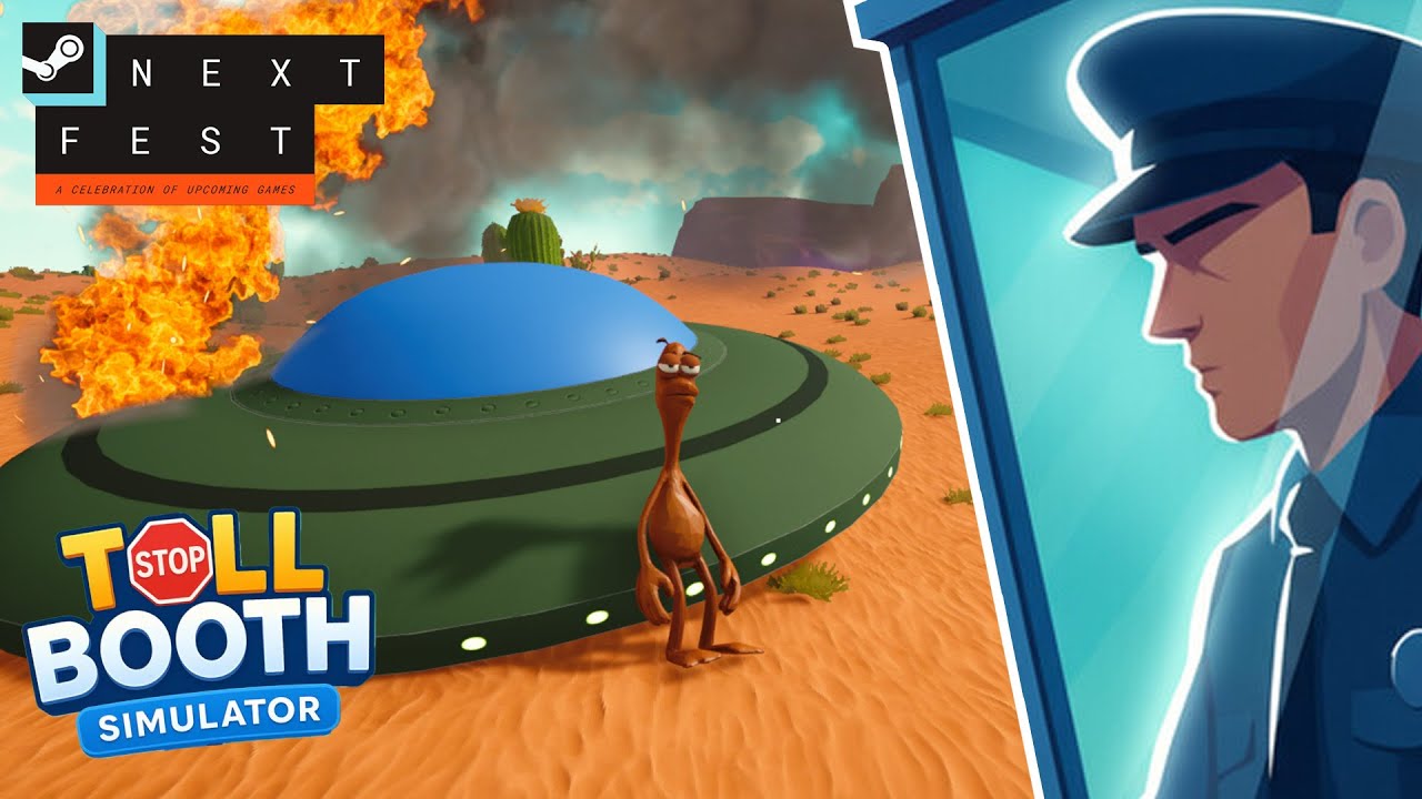 Запуск пункта взимания платы и разворачивающийся хаос | Симулятор пункта взимания платы (первый в...