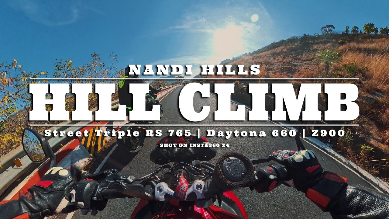I RACED ANOTHER STREET TRIPLE RS TO HILL TOP