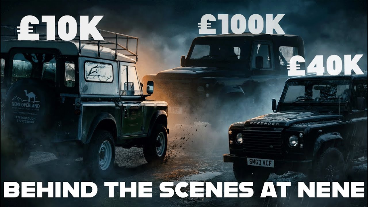 10K VERSUS 40K VERSUS 100K, LANDROVERS WHAT CAN THEY GET YOU | BEHIND THE SCENES AT NENE