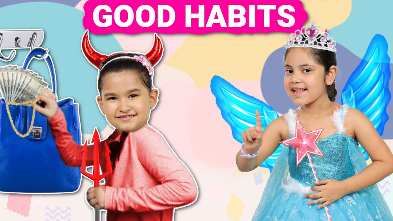 GOOD HABITS for KIDS - Angel Vs Devil | ToyStars