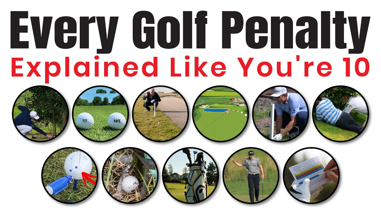 Every Golf Penalty Explained Like You're 10