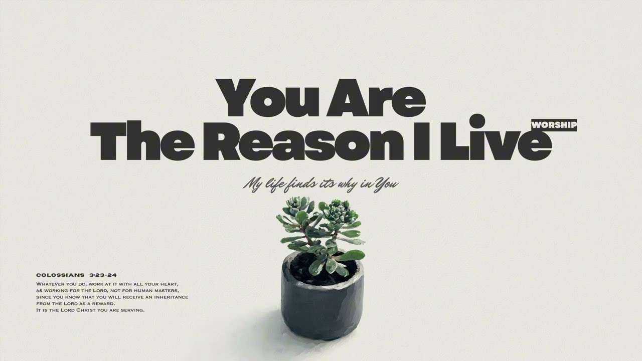 For Those Searching Purpose | You Are the Reason I Live | Modern Worship Pop