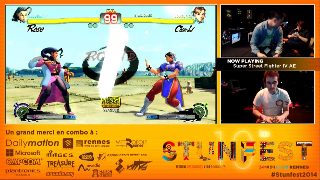 MD.Luffy (Rose) vs FuR.Valmaster (Chun-Li) - losers final Stunfest 2014