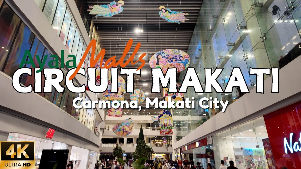[4K] Ayala Malls CIRCUIT Makati 2024: One of the coziest malls in Makati City! | Mike and Ann