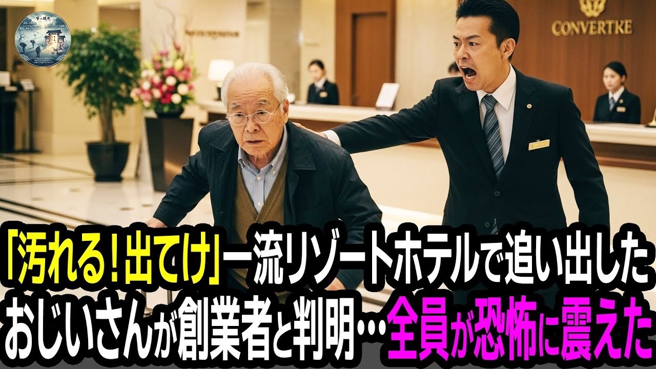 一流ホテルで、貧しい老人が追い出された夜…その後に明らかになった衝撃の真実