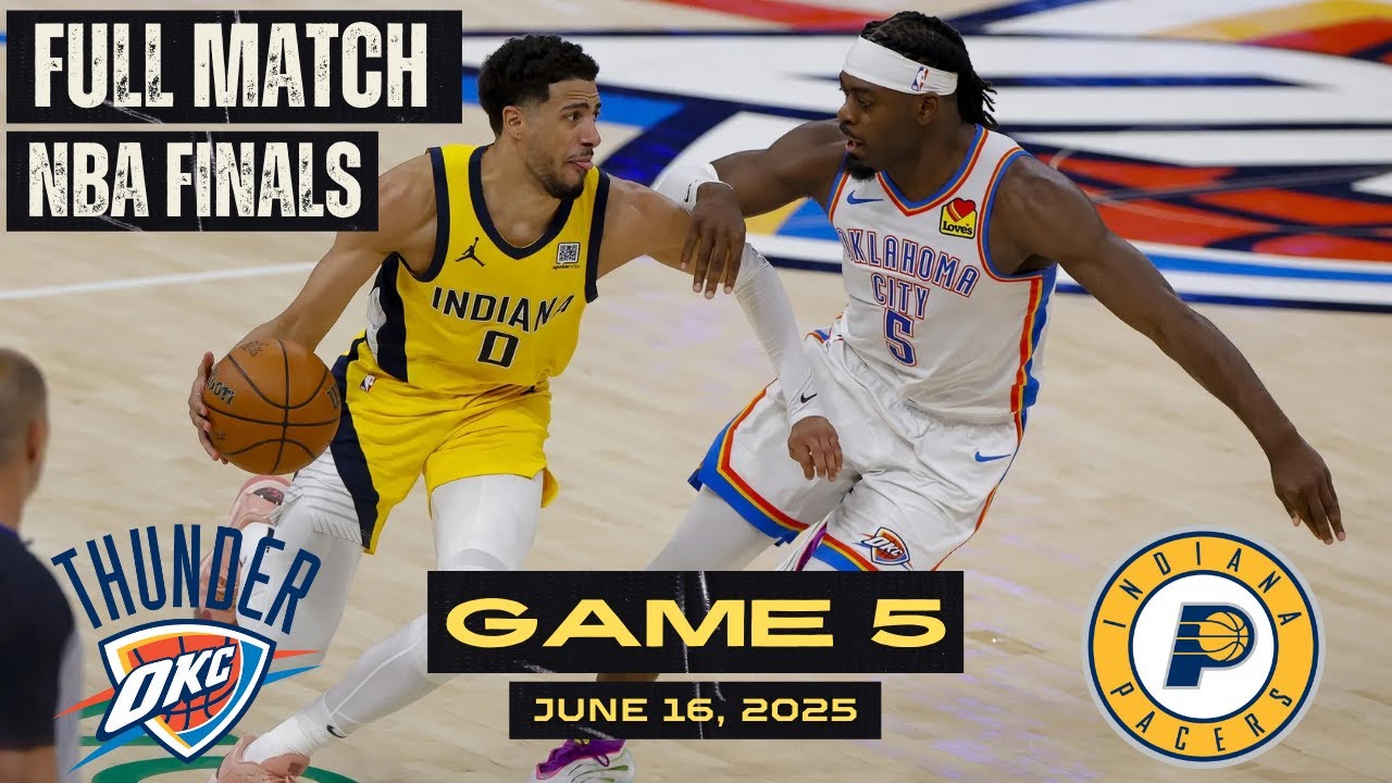 Oklahoma City Thunder vs Indiana Pacers | Game 5 | Full Match NBA | 2025 NBA Playoffs