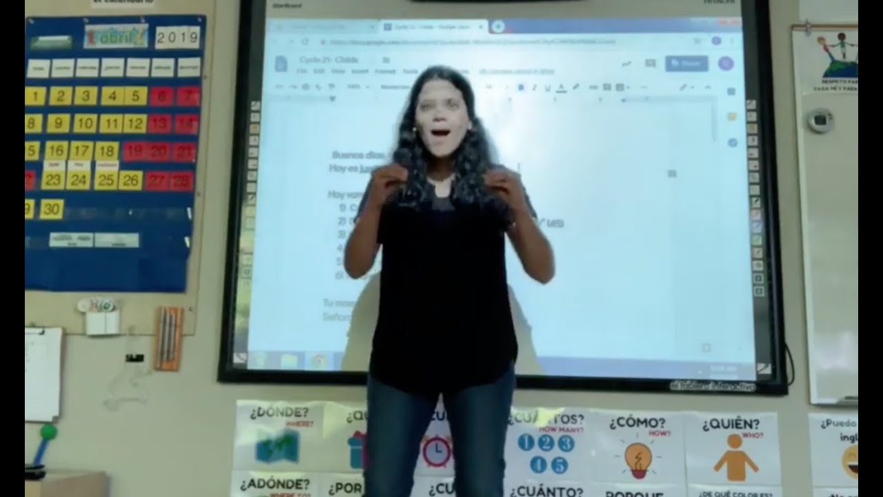 MovieTalk in a Kindergarten Class
