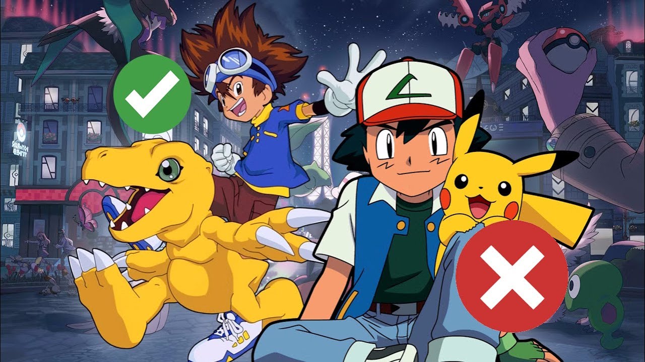 We really gave our love and admiration to the wrong Franchise #digimon 