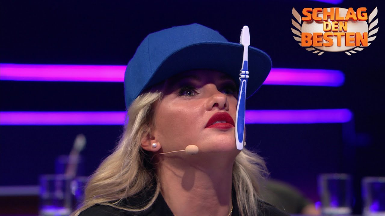 Zahnbürste: Matthias Steiner vs. Evelyn Burdecki | Schlag den Besten